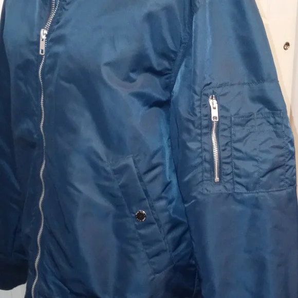 Blue Bomber Jacket - Picture 4 of 11